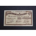 1937-FIGUERES -10 CENTIMOS GERONA - GIRONA-BILLETE