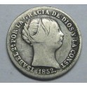 1852 - MADRID - 1 REAL - ISABEL II - PLATA