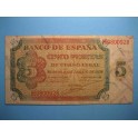 BILLETE-5 PESETAS-10 DE AGOSTO DE 1938