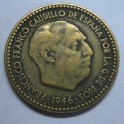 1946 - 1 PESETA - ESTADO ESPAÑOL - ESPAÑA