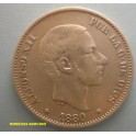 1880 - ALFONSO XII -  50 CENTAVOS - MANILA - ESPAÑA