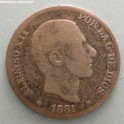 1881 - ALFONSO XII - 10 CENTAVOS - MANILA - ESPAÑA