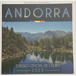 2022-ANDORRA - EUROS- BLISTER -8 MONEDAS