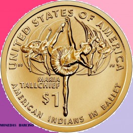 2023-P-BAILARINA- SNOWBOARD- DOLLAR -USA- ESTADOS UNIDOS 