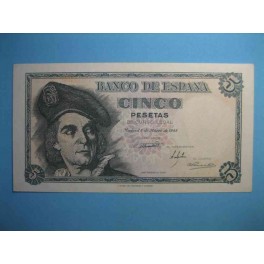 5 PESETAS 5 MARZO DE 1948