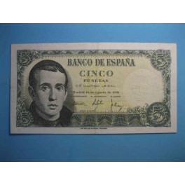 JAIME BALMES. 5 PESETAS 1951