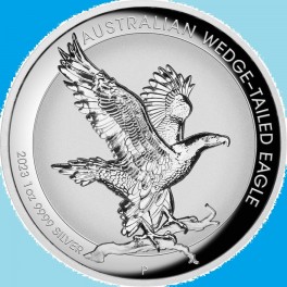 2023 - AGUILA  - DOLLAR - AUSTRALIA -ONZA PLATA