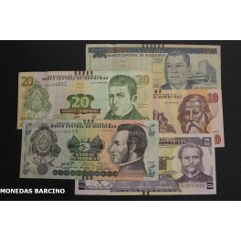 2014-2019- HONDURAS - LEMPIRAS - 5 BILLETES