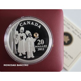2012- REYES MAGOS -20 DOLLARS - CANADA -CRISTAL