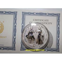 2023- ALLEGORIES- 5 MARK - ALEMANIA - PLATA 