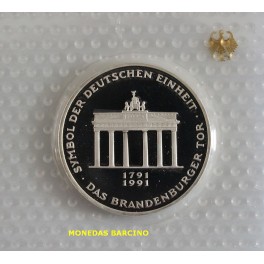 1991- BERLIN PUERTA - 10 MARCOS - ALEMANIA