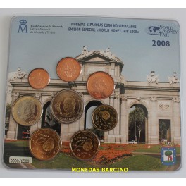 2008 - ESPAÑA - EUROS - WORLD MONEY FAIR