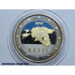 2012-COLOR - 2 EUROS - ESTONIA - EESTI