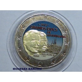 2012 - GRANDES DUQUES - 2 EUROS - LUXEMBURGO 