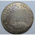 1858- POTOSI - 4 SOLES - BOLIVIA - PLATA