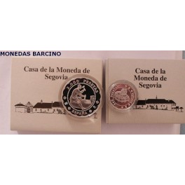 2001- MONEDA SEGOVIA - 500 y 2000 PESETAS - ESPAÑA