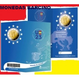 2023-PRESIDENCIA - 2 EUROS - ESPAÑA -BLISTER- PROOF