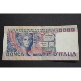 1977- VOLTO DI DONNA - 50000 LIRE - ITALIA - BILLETE