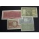 1943 - ITALIA -  LIRE - 5 BILLETES - AÑOS 40