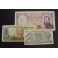 1962-1973- ITALIA -  LIRE - 3 BILLETES - BANCA 