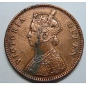 1862- CALCUTTA- INDIA -1 QUARTER ANNA -VICTORIA
