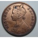 1884- CALCUTTA- INDIA -1 QUARTER ANNA -VICTORIA