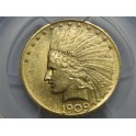 1909 - 10 DOLLAR - INDIAN HEAD - USA - 