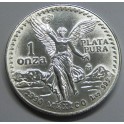 1990- LIBERTAD - 1 ONZA - MEXICO - PLATA- BULLION