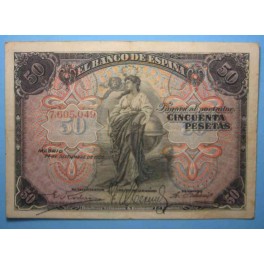 1906 50 PESETAS. www.casadelamoneda.com