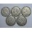 1891- ALFONSO XIII -1 PESETA - 5 MONEDAS 