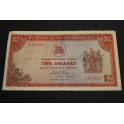 1975 RHODESIA - $ 2 DOLLARS - RESERVE BANK