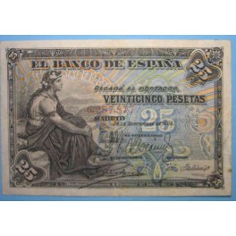 1906, 25 pesetas. www.casadelamoneda.com