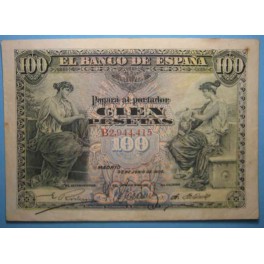 1906 100 pesetas. www.casadelamoneda.com