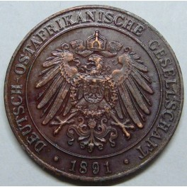 1891- ALEMANIA - PESA - GUILELMUS II - AFRICA