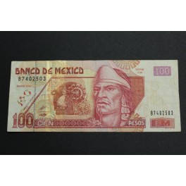 2002 - MEXICO - 100 PESOS -  BILLETE