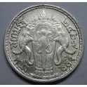 1924 - TAILANDIA - 1/4 BAHT - REY RAMA VI- PLATA