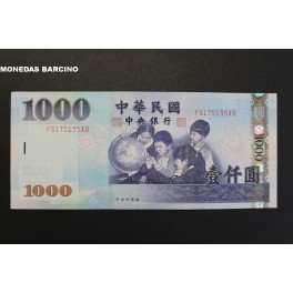 2004-TAIWAN.CHINA - 1000 YUAN - BILLETE- MIKADO