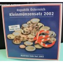 2002 - AUSTRIA - EUROS - 8 MONEDAS - OSTERREICH