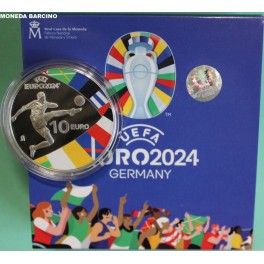 2024-UEFA GERMANY-10  EUROS- ESPAÑA-PLATA
