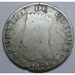 1821 - CUNDINAMARCA - 8 REALES -