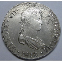 1813- LIMA - 8 REALES - FERNANDO VII - PERU