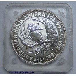 1991-KOOKABURRA- ONZA - DOLLAR - AUSTRALIA