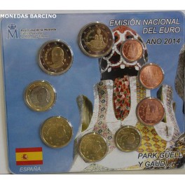 2014 - GAUDI - EUROS -  ESPAÑA 