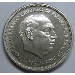 1957 * 70 - 50 PESETAS - FRANCO