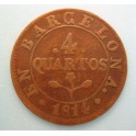 1814 - ACUÑACIONES EN  BARCELONA - 4 CUARTOS -EPOCA NAPOLEONICA