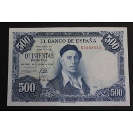 1954- ZULOAGA - 500 PESETA - BANCO ESPAÑA