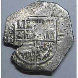 1603 - SEVILLA - 2 REALES- FELIPE III-PLATA