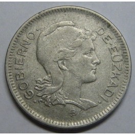 1937- EUZKADI GOBIERNO - 1 PESETA