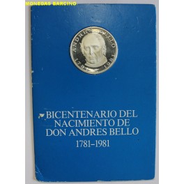 1981-ANDRES BELLO - 100 BOLIVARES - VENEZUELA-