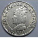 1931 - 50 CENTAVOS - HONDURAS - CHIELF LEMPIRA